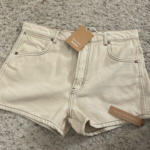 Reformation cowboy high rise shorts size 30.
